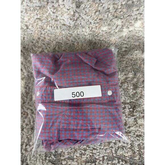 J Crew Mens Size XS Slimt Stretch Checkered Button Shirt Long Sleeve Casual - Picture 7 of 7